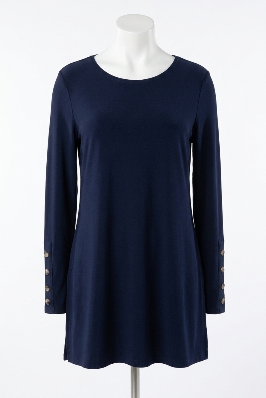 NEW SYMPLI quest tunic long sleeve in navy